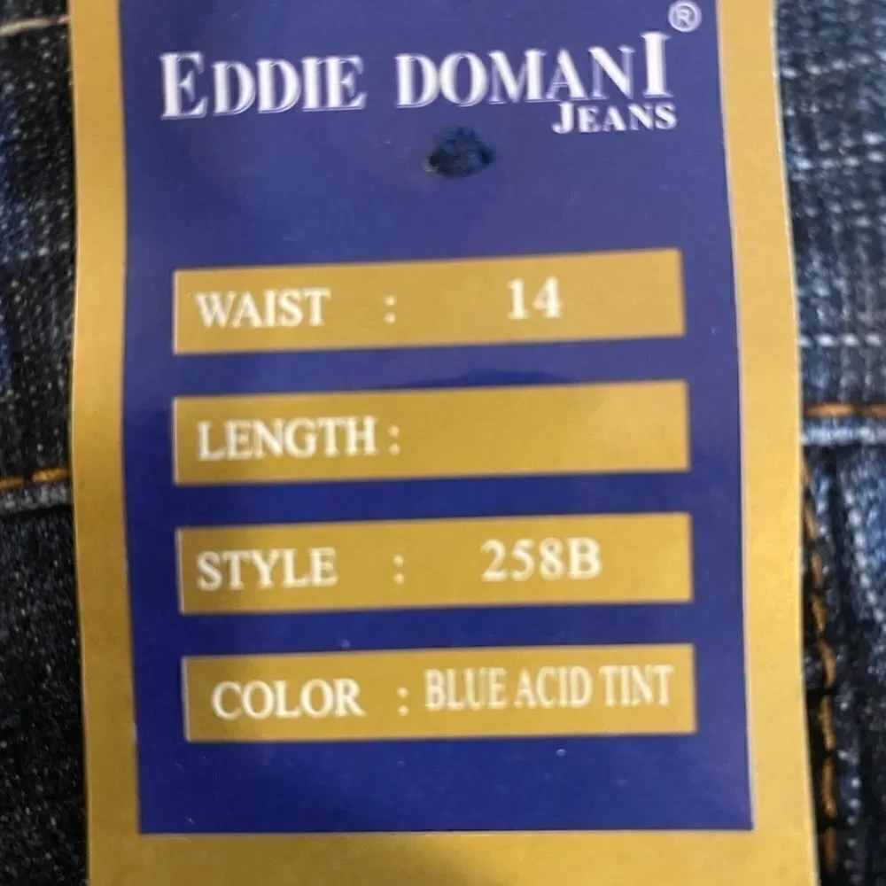 💥Eddie Domani  Boys Denim Fashion jeans size :14